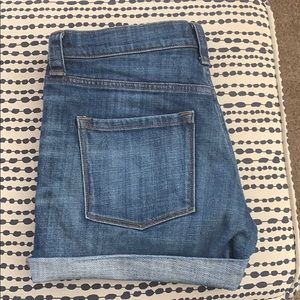 J crew roll up shorts